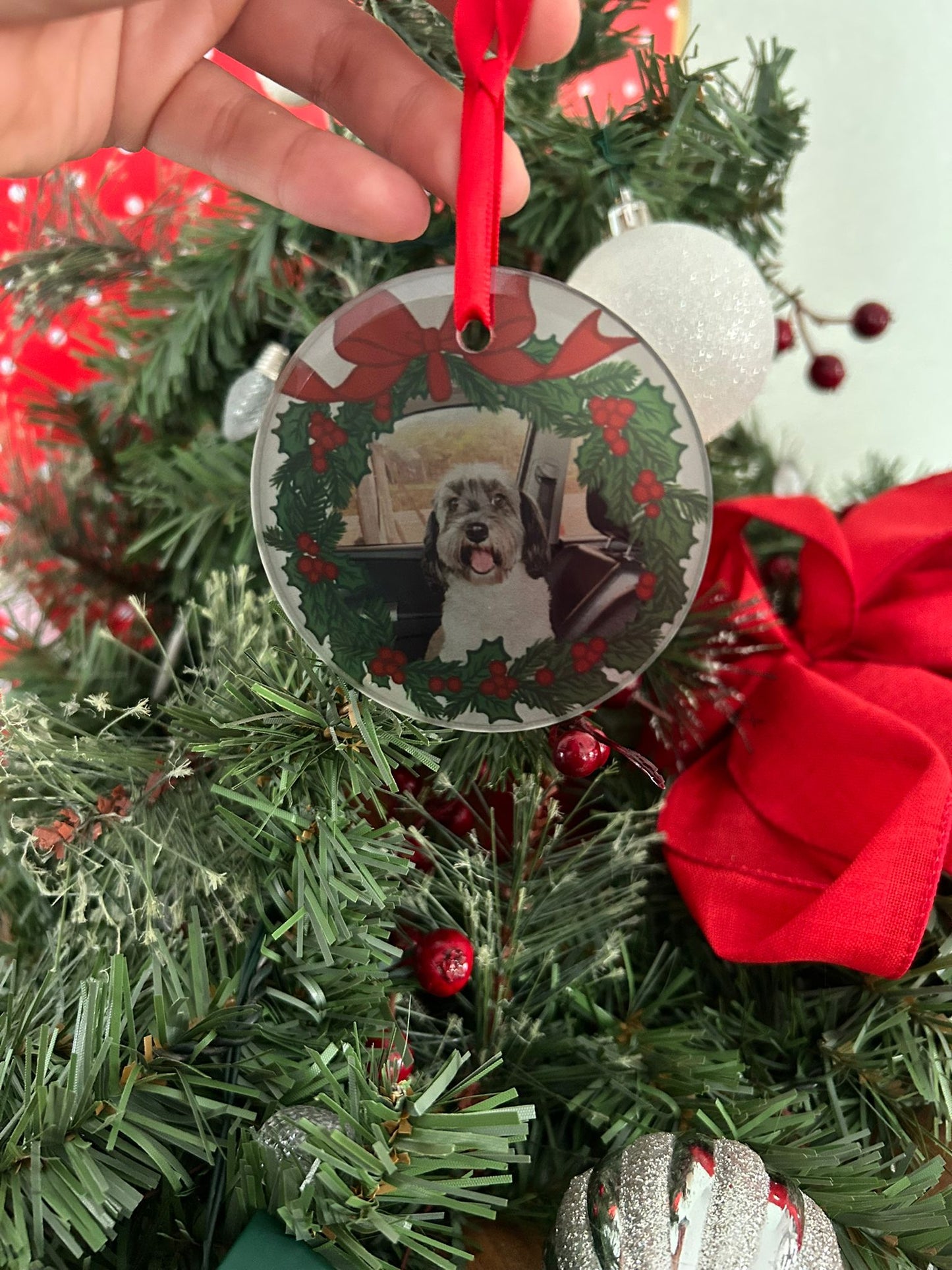 Personalized Christmas Ornament with Photo