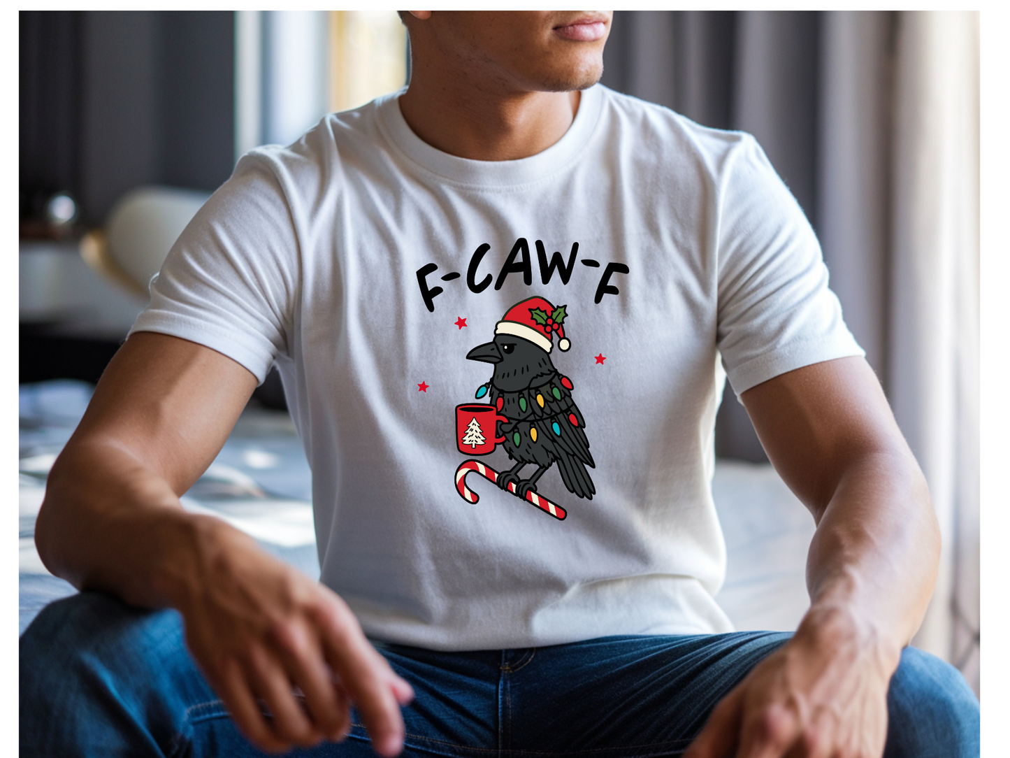 F-Caw-F Christmas T-Shirt