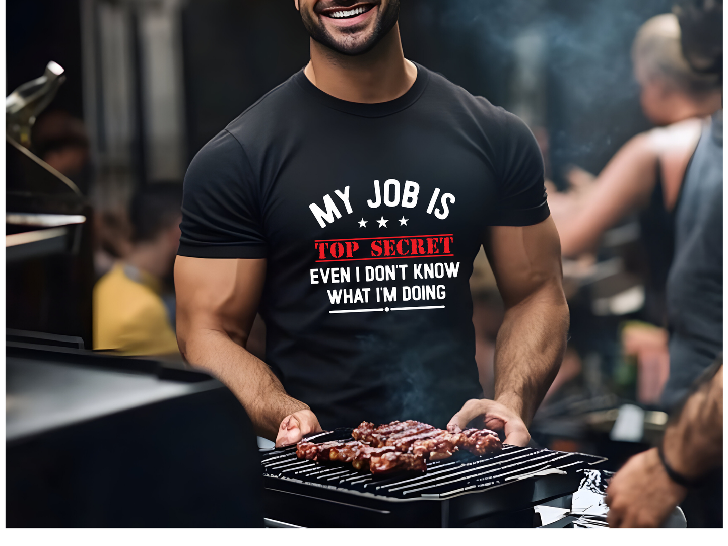 My Job Is Top Secret- T-Shirt