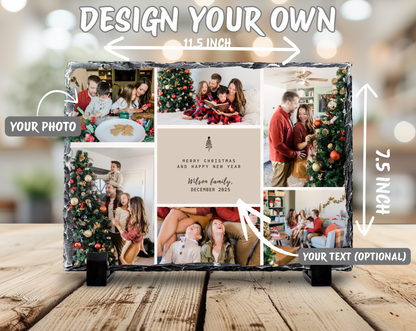 Personalized Christmas Stone Frame