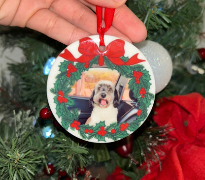 Personalized Christmas Ornament with Photo