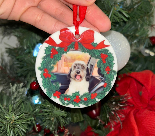Personalized Christmas Ornament with Photo