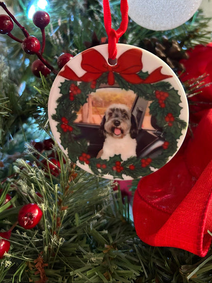 Personalized Christmas Ornament with Photo