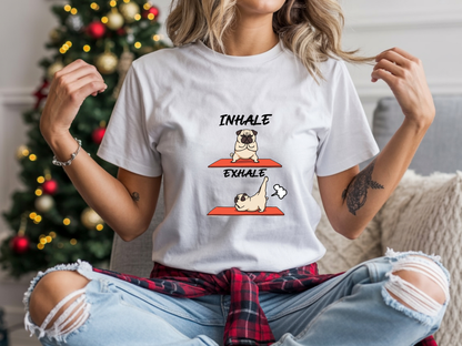 Unisex inhale - exhale T-Shirt