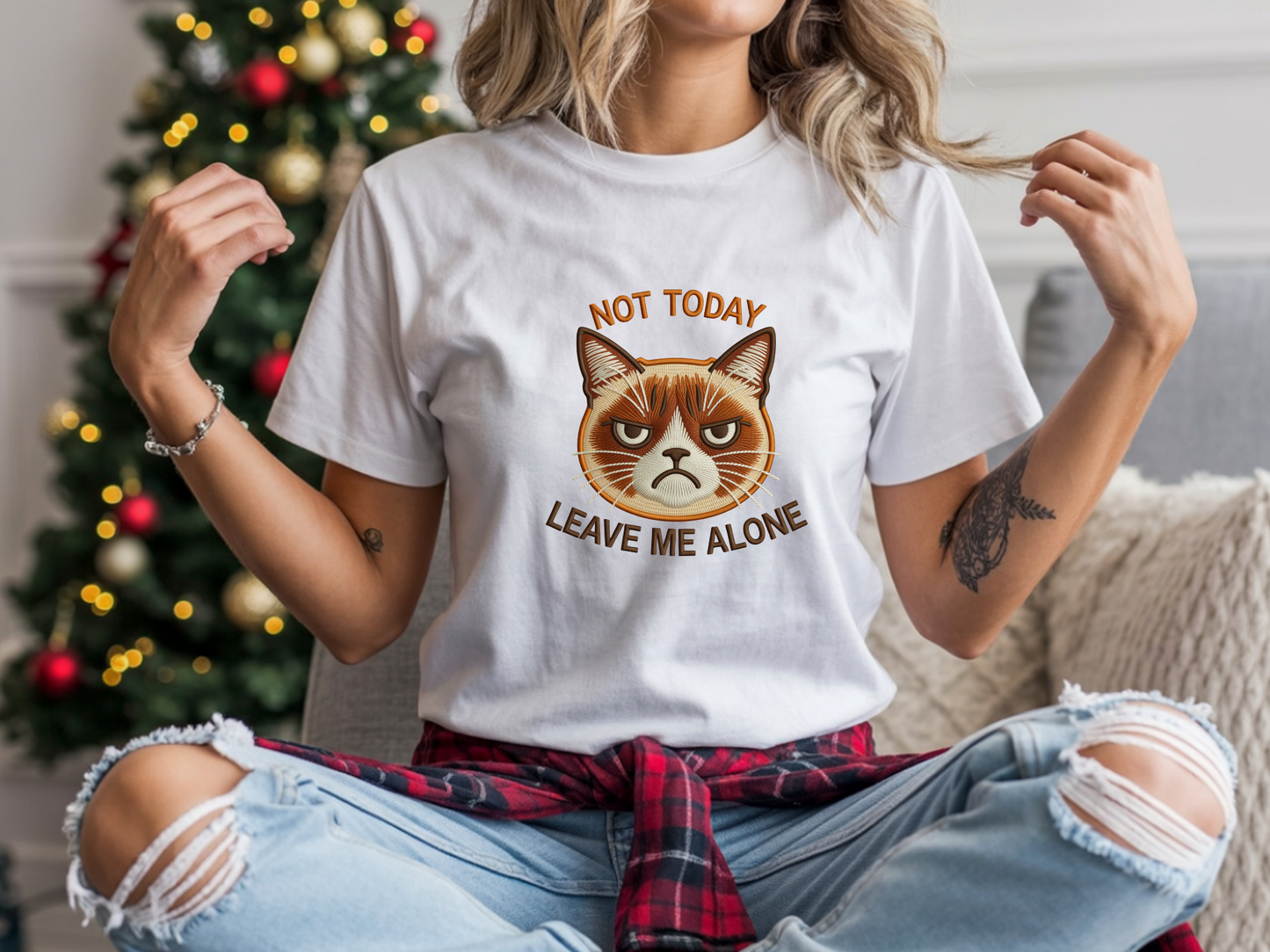 Not today leave me alone T-Shirt