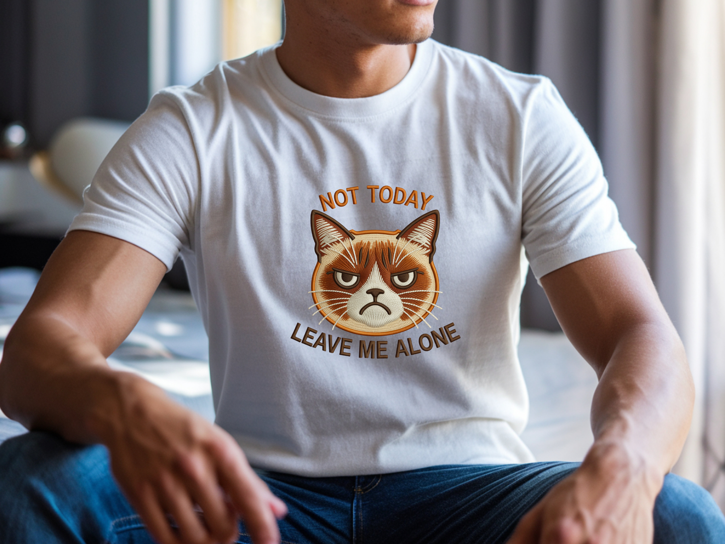 Not today leave me alone T-Shirt