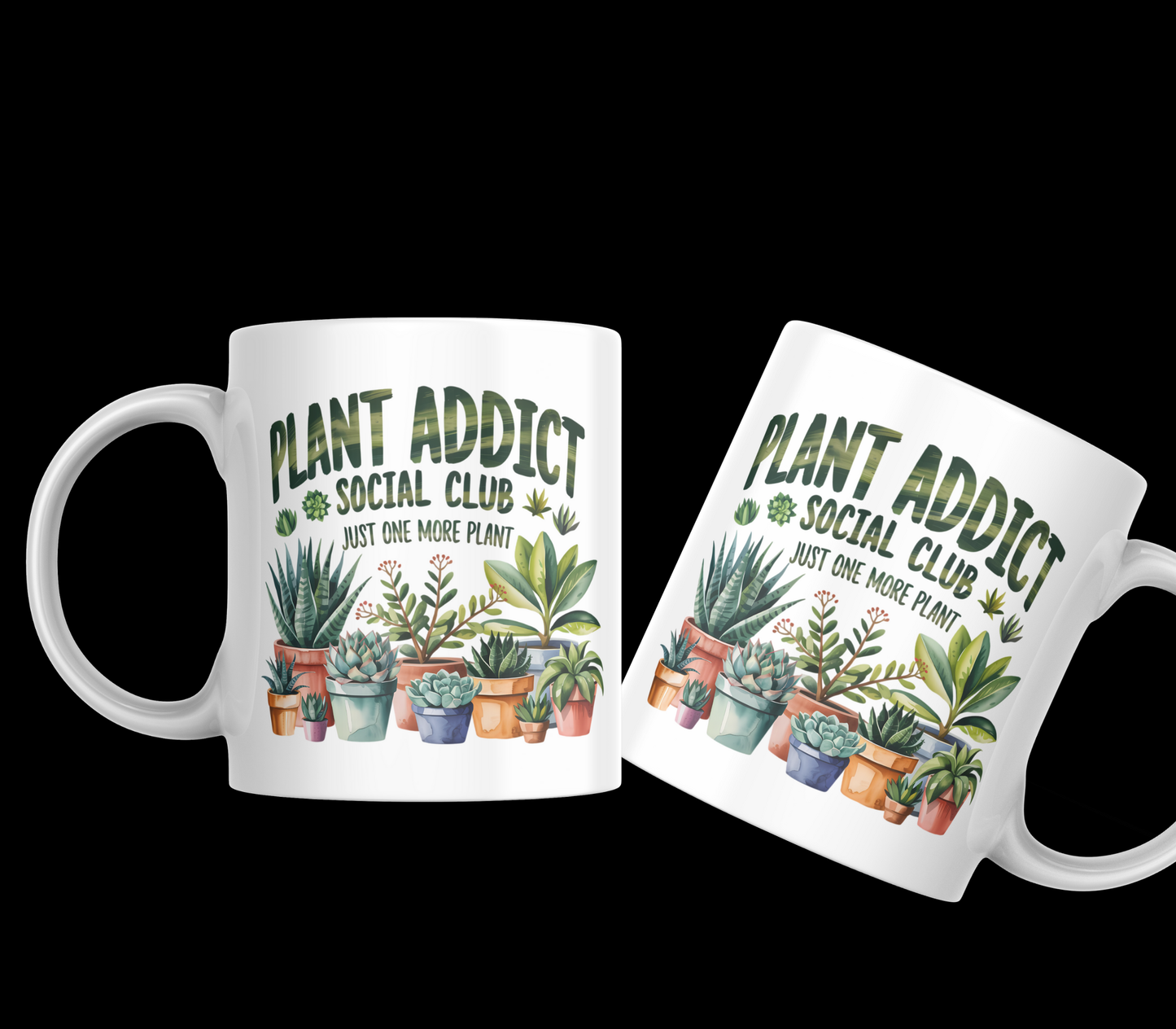 Plant Addict Social Club mug